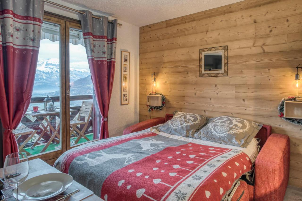 Studio Cosy coin-nuit proche centre - Vue splendide Saint-Gervais-les-Bains Extérieur photo
