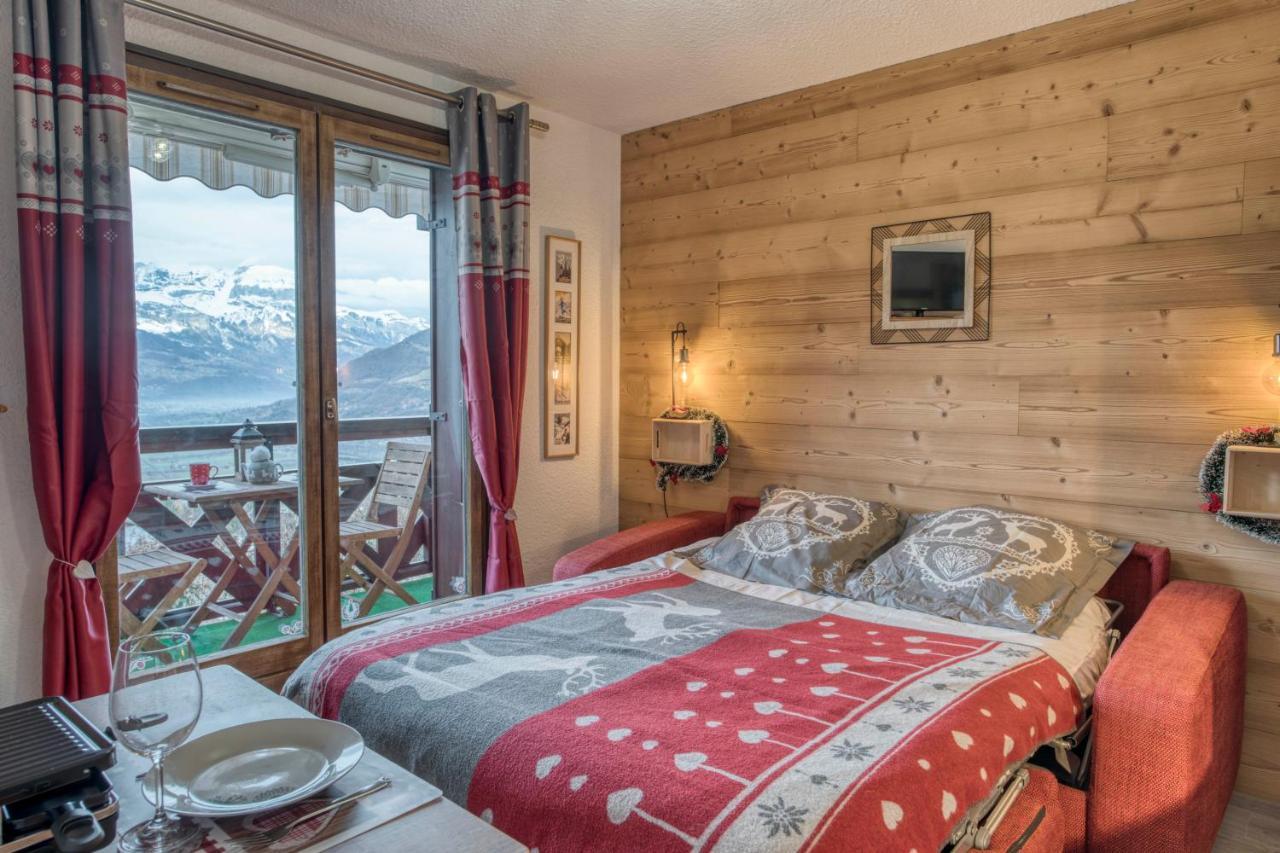 Studio Cosy coin-nuit proche centre - Vue splendide Saint-Gervais-les-Bains Extérieur photo